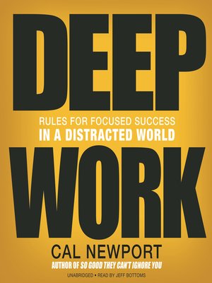cover image of Deep Work